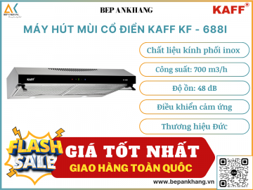 Máy hút mùi cổ điển Kaff KF - 688I - Thương hiệu Đức
